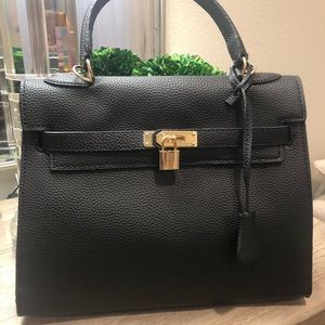 Anifeel Black purse faux Hermès